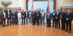 29. mart 2021. Učesnici Šeste sednice Odbora za dijasporu i Srbe u regionu 